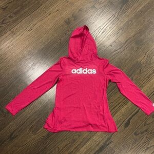 Adidas Kids Pink Hoodie